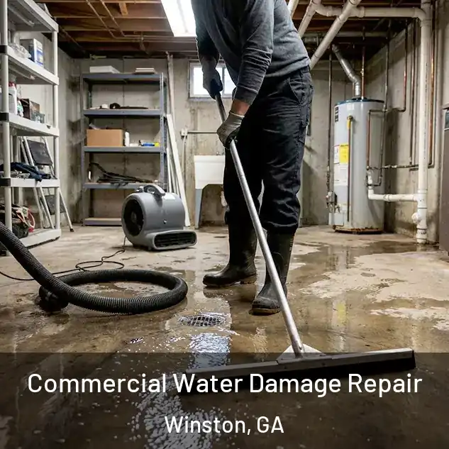  Commercial Water Damage Repair Winston, GA
