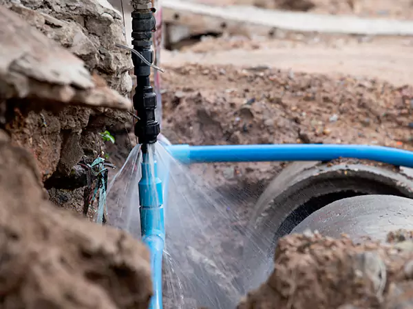 Burst Pipe Cleanup in Winston