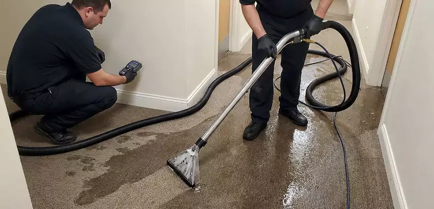 Basement Flooded Carpet Soaked Recovery in Winston