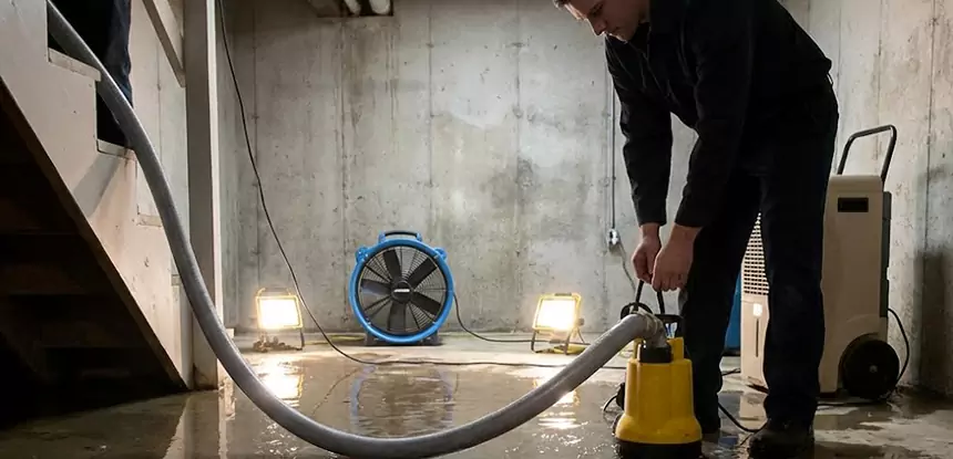 Commercial Water Damage Repair in Winston