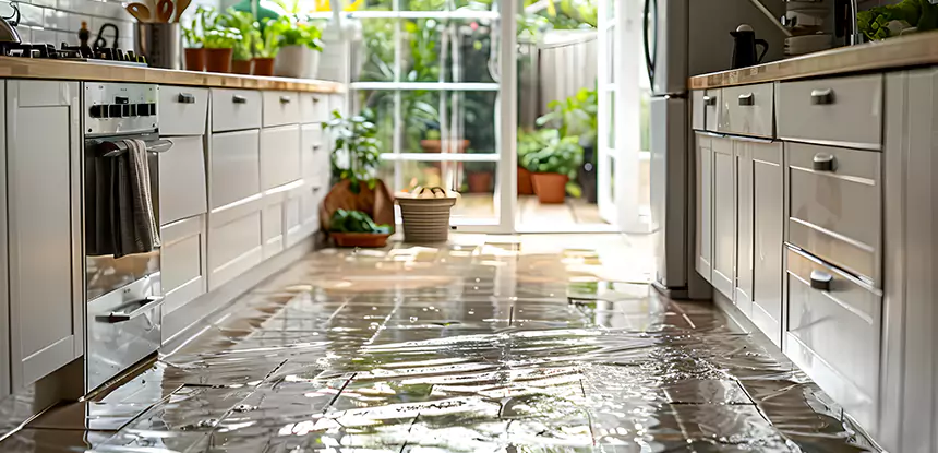 Kitchen Water Mitigation Services in Winston