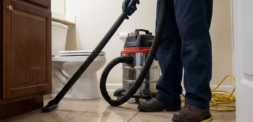 Fix Bathroom Floor Water Damage Winston