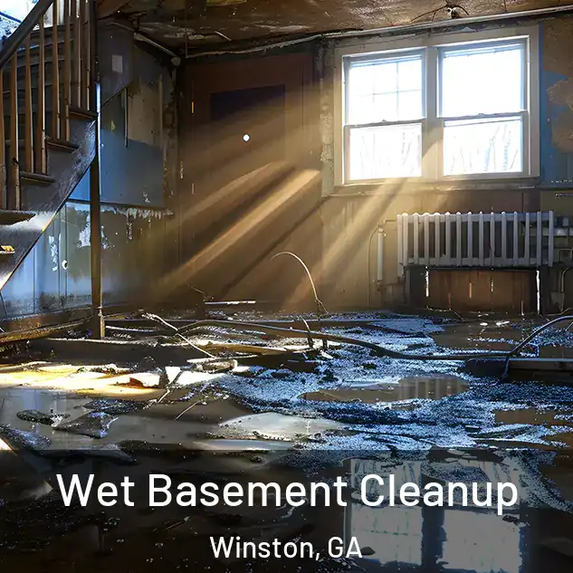  Wet Basement Cleanup Winston, GA